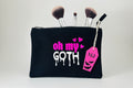 Oh My Goth gothic makeup bag witchy gift for her dark aesthetic cosmetic bag