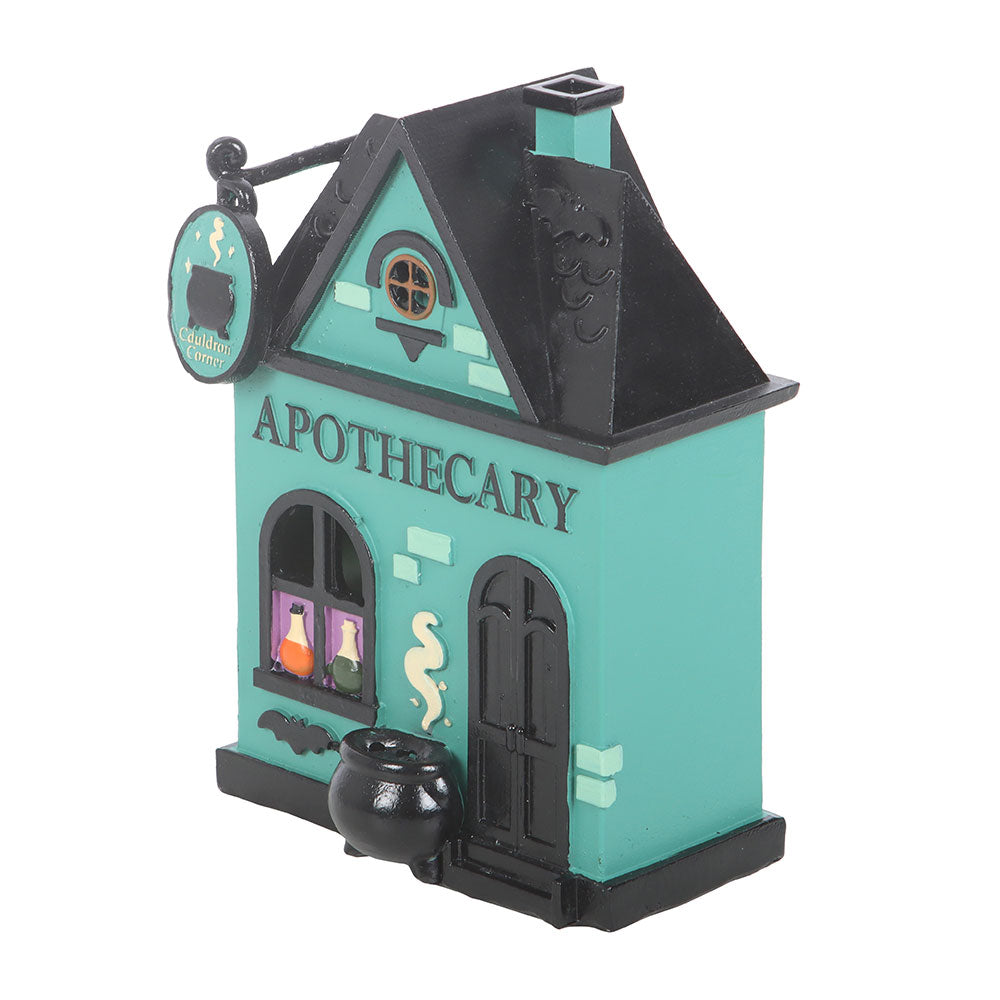 Apothecary shop LED light up Halloween decoration witchy glowing tabletop decor
