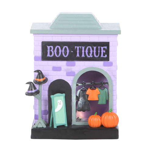 Boo-tique LED light up Halloween decoration glowing spooky boutique tabletop decor