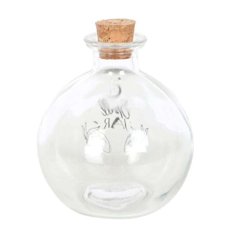 10cm glass spell jar with recipe booklet