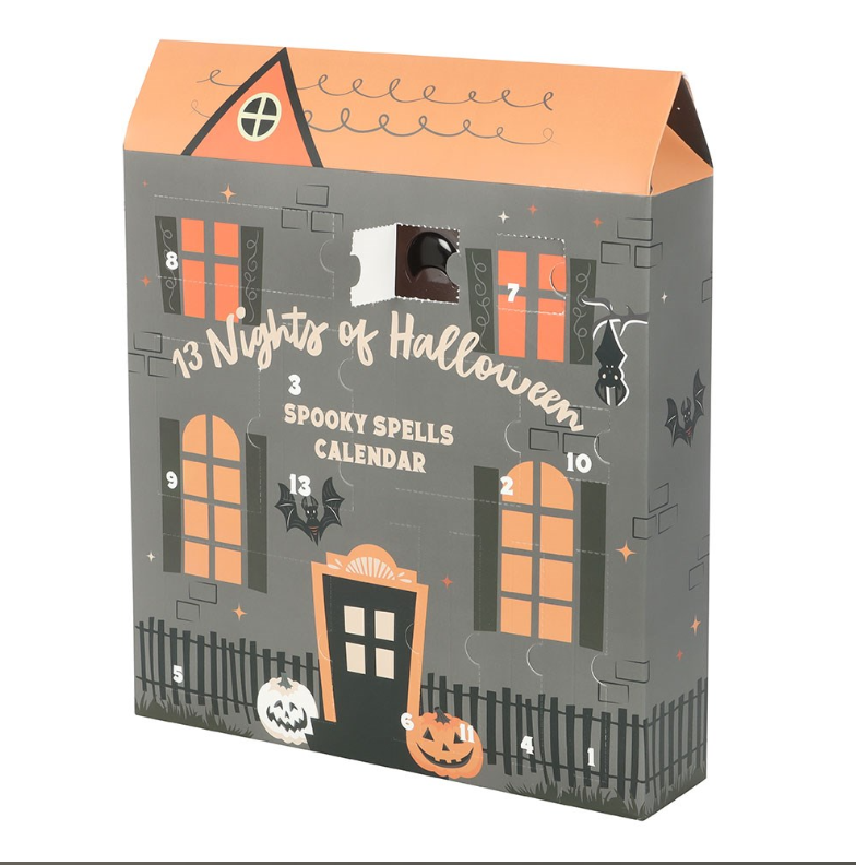 13 nights of Halloween advent calendar gothic spooky countdown gift