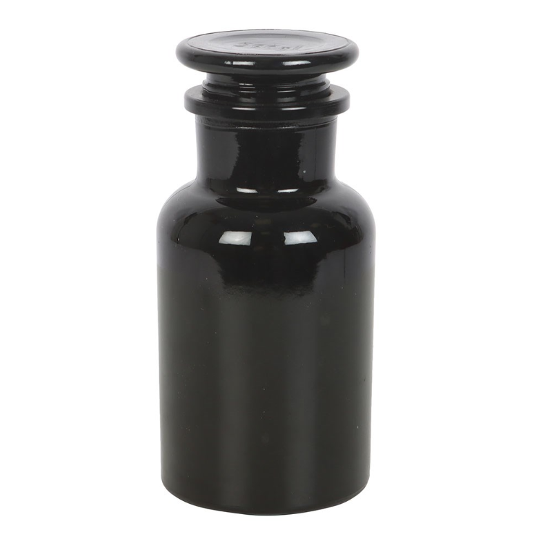 Mystic Raven Deadly Nightshade gothic apothecary candle with raven design - witchy gift